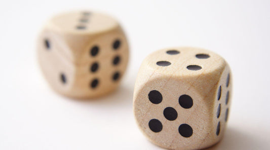Houten dobbelstenen voor bordspellen en puzzels, duurzaam en geschikt voor jong en oud