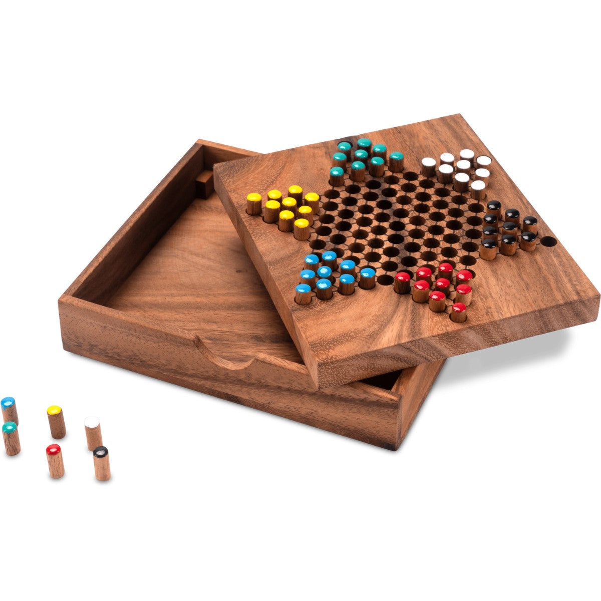 halma, halma bordspel, bordspel, houten bordspel