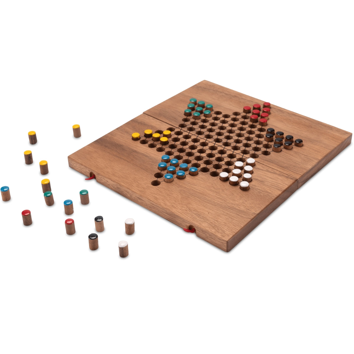 halma, halma bordspel, bordspel, houten bordspel