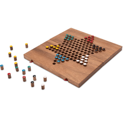 halma, halma bordspel, bordspel, houten bordspel