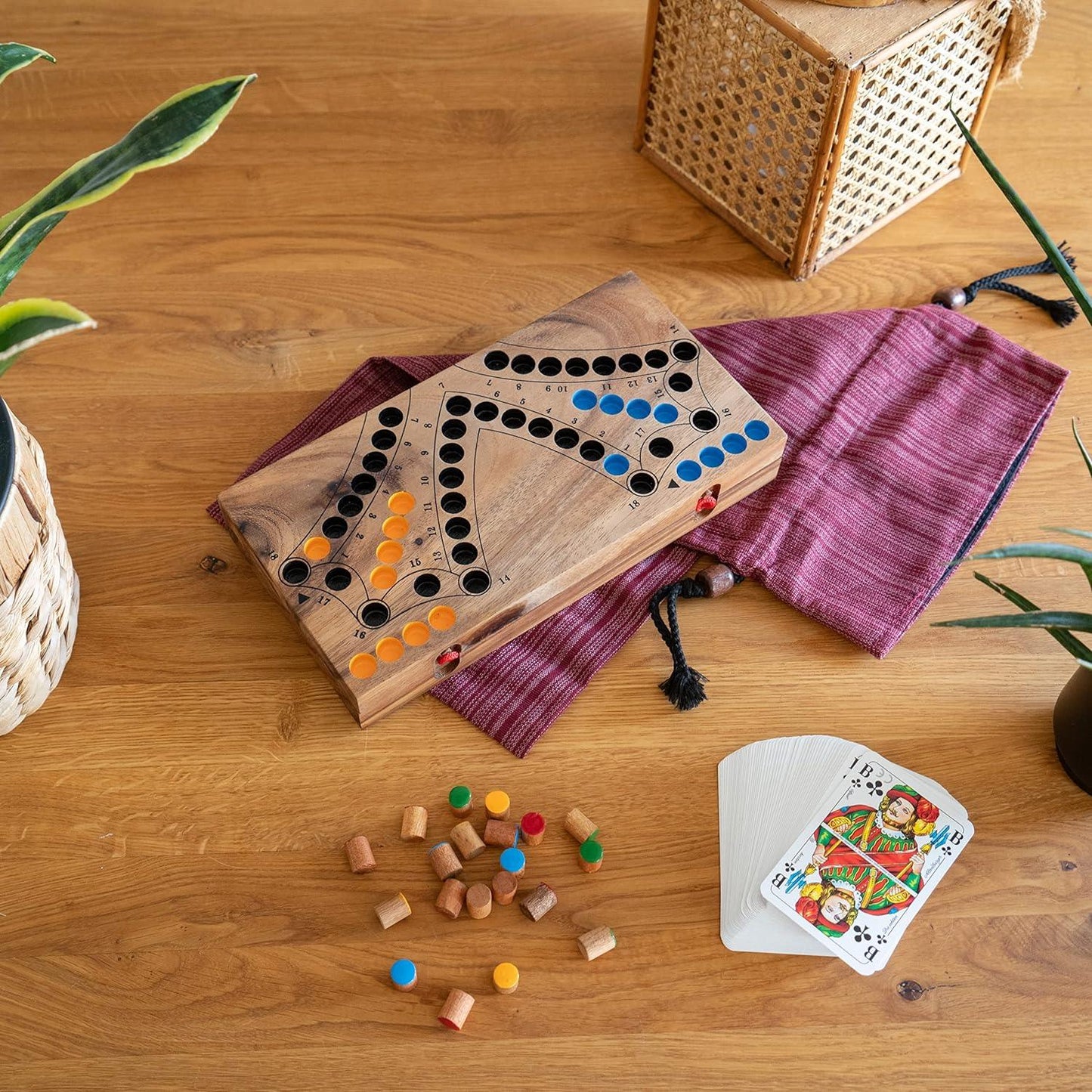 Keezen Bordspel - Uit de Oude Doos