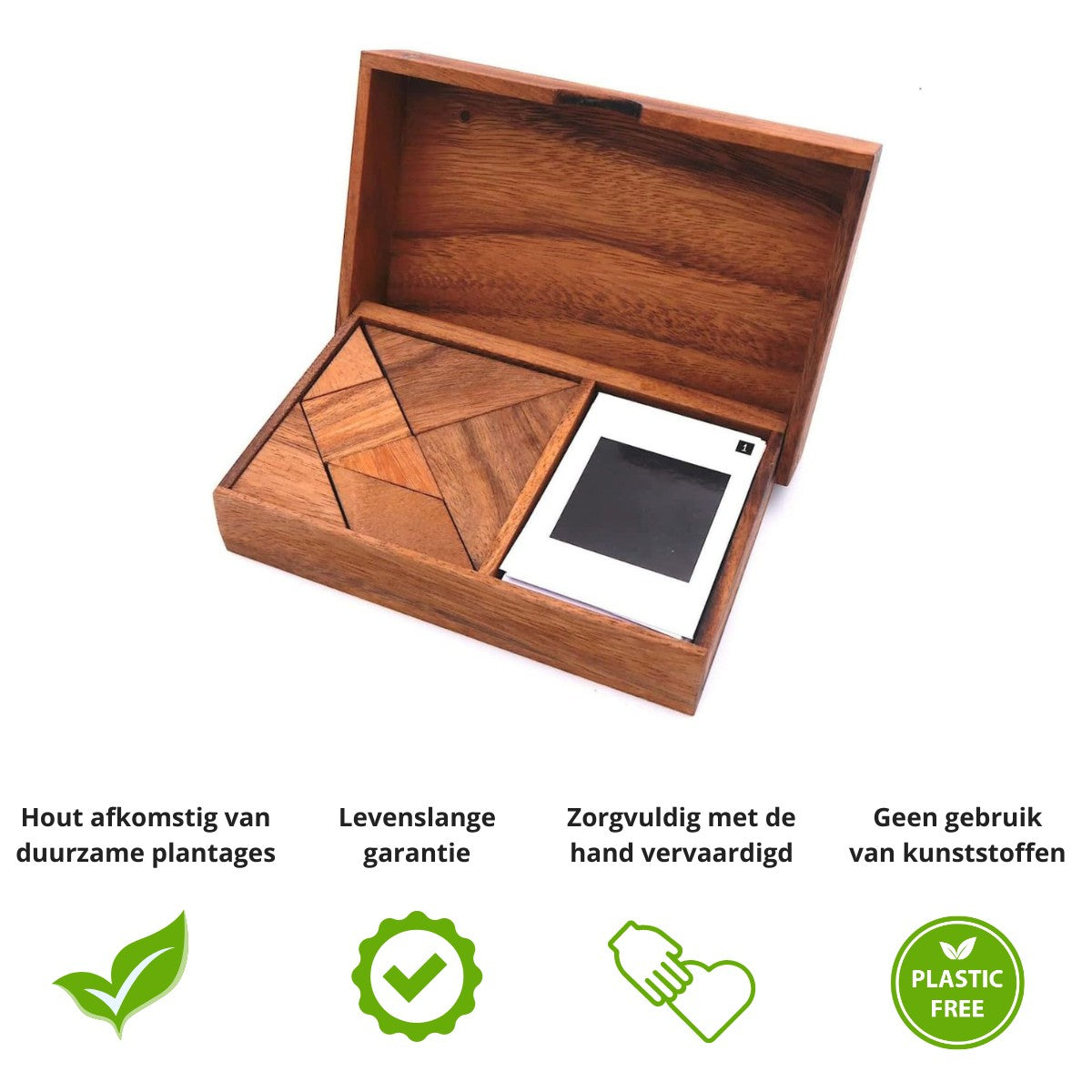 tangram, houten tangram, tangram hout, puzzelspel